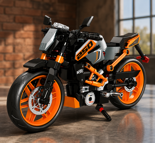 Jookids 250CC Sport Motorcycle Building Blocks Set – 330 Pieces Technic Racing Bike Construction Toy for Kids & Collectors (Ages 6+)