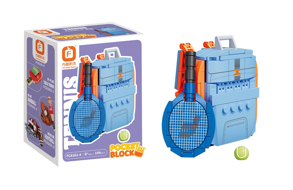 Jookids Pocket Block Sports Series Mini Building Blocks – Collectible DIY Construction Toy for Kids & Adults