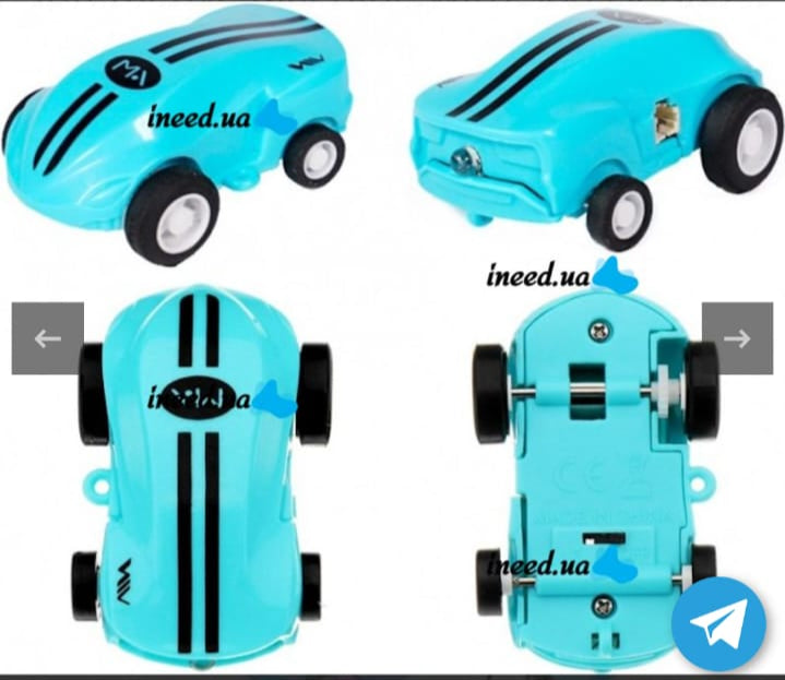 Joo Kids Tector Rapid Monster Car – High Speed 360° Rotating Stunt Mini Car (Blue)