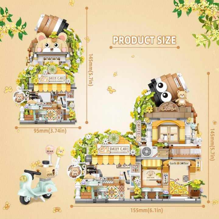 "Creative Architecture Building Set for Girls and Adults"

