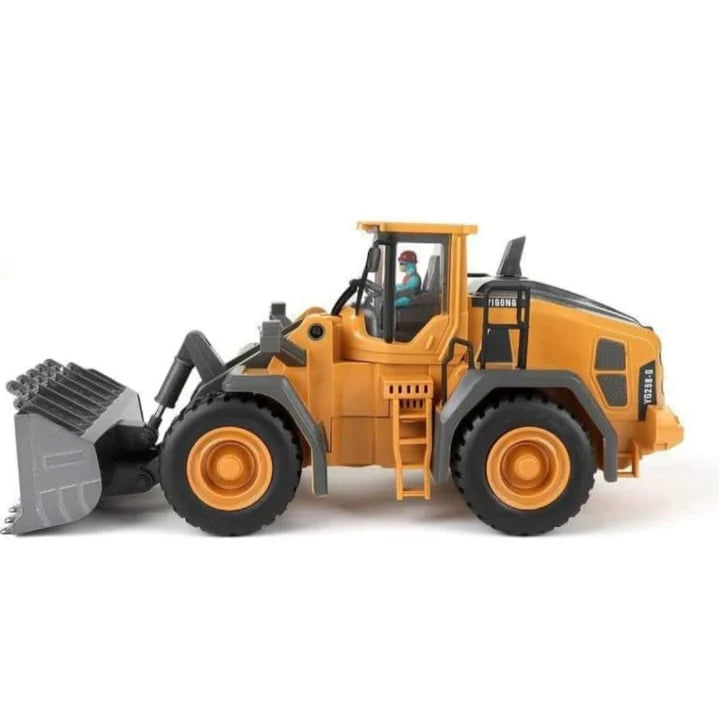 Joo Kids 9-Channel RC Excavator Truck with Metal Shovel – Remote Control Construction Toy