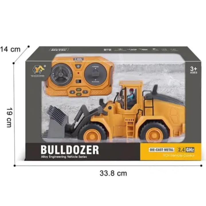 Joo Kids 9-Channel RC Excavator Truck with Metal Shovel – Remote Control Construction Toy